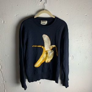 Acne studio banana sweatshirt